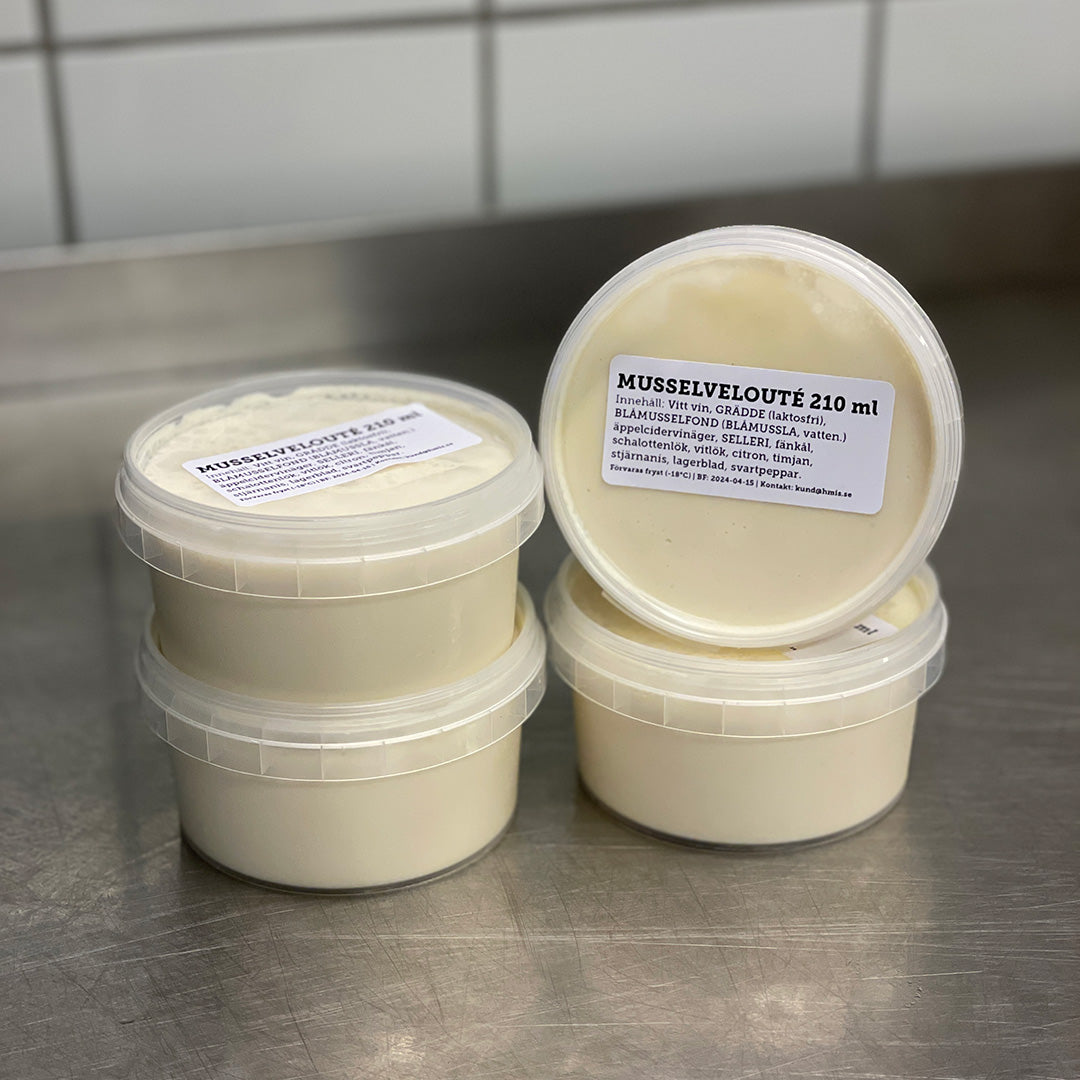 Vitvinssås Mussla/Äpple HMIS 210 ml