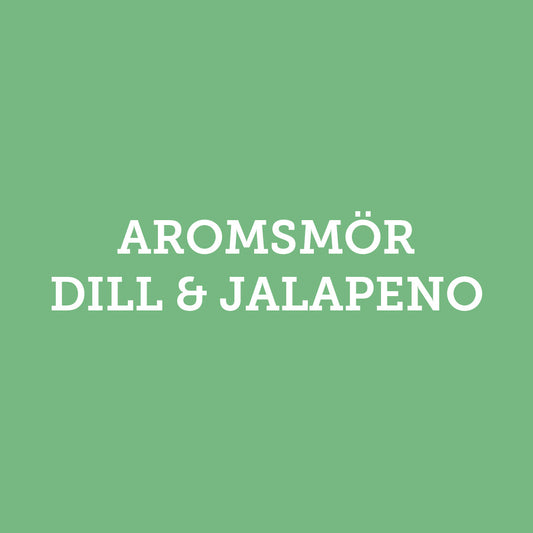 Aromsmör Dill & Jalapeño 10 cl